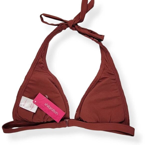 Xhilaration Crochet  Bikini Top Large 8-10 Jrs. - Picture 2 of 3